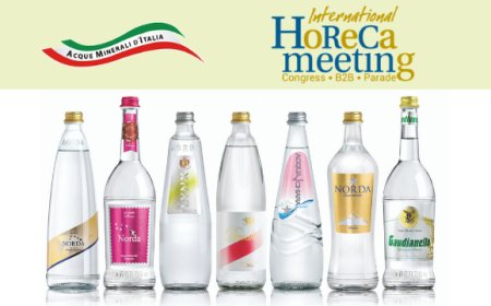 Acque Minerali d'Italia all'International Horeca Meeting
