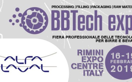 Alfa Laval a BBTech expo 2019, la fiera delle tecnologie birrarie