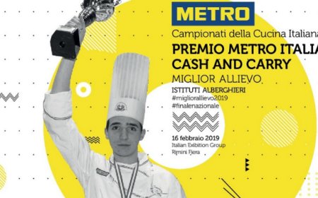 Beer Attraction: Premio Metro Italia Cash and Carry. Matteo Delvai migliore allievo Istituti Alberghieri