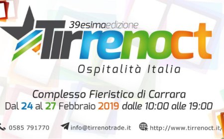 Al via domenica Tirreno CT, la fiera dell'ospitalità a Carrara