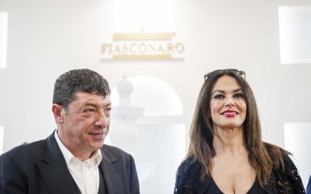 Fiasconaro ad Hollywood con Maria Grazia Cucinotta