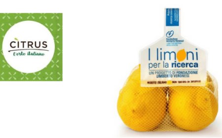 Citrus L'Orto Italiano e Fondazione Umberto Veronesi: i limoni per la ricerca