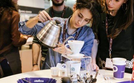 Al Training Center Lavazza il workshop degli studenti "Coffee Design"