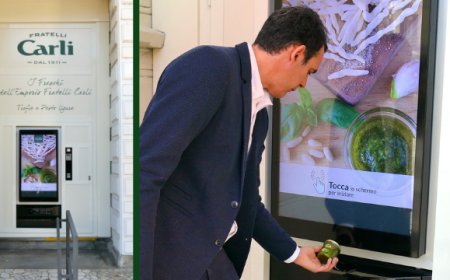 Fratelli Carli verso l'omnicanalità: la vending machine a Monza