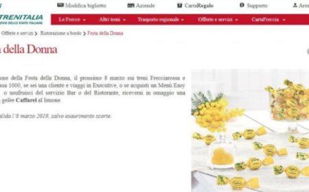 Festa della donna: la caramella al limone di Trenitalia che non piace