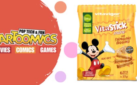 Vitavigor a Cartoomics di Milano con la linea Vitastick Disney