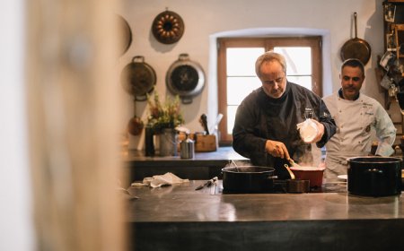 Imparare a cucinare il pesce in montagna con Stefan Pramstrahler