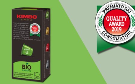 Le capsule Kimbo Bio Organic premiate con il Quality Award 2019