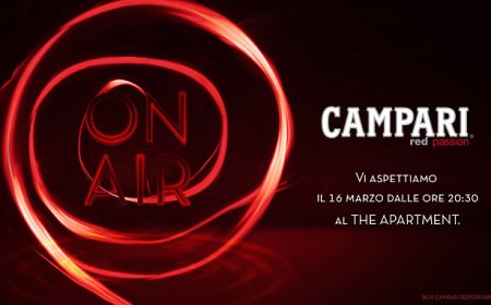 Il tour Red Passion On Air di Campari fa tappa a Roma