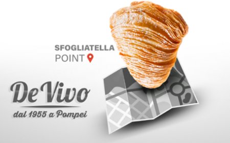 Look da caffè parigino per la Pasticceria De Vivo di Pompei