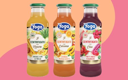 Nuovi centrifugati Yoga: benessere da bere senza zuccheri aggiunti