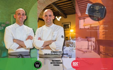 A Deruta la seconda tappa dello Chef Awards Italian Tour con gli chef Andrea e Stefano Rodella