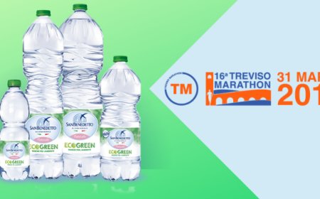 San Benedetto sponsor della Treviso Marathon 2019