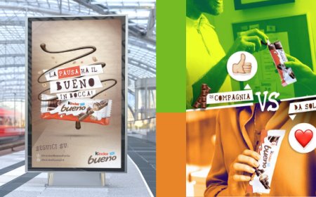 L'agenzia HUB09 porta Kinder Bueno nelle grandi stazioni