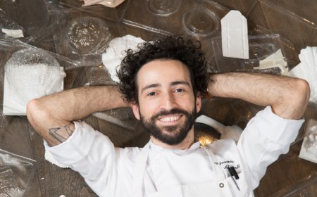 I piatti/scultura di Franco Aliberti del Tre Cristi di Milano pronti per il Salone del Mobile