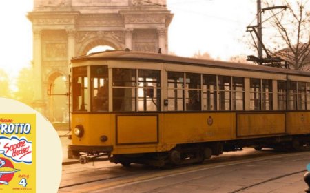 Il Tour nel tram storico di Milano con il risotto giallo allo Zafferano Leprotto