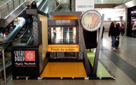 Sushi Daily apre il primo Pop-up Store alla Stazione Termini