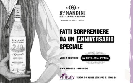 Distilleria Nardini festeggia a Vinitaly i suoi primi 240 anni