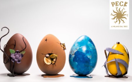 La Pasqua di Peck: le uova capolavoro e il cubo con sorpresa
