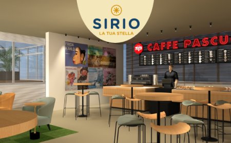 Sirio SpA sbarca all'Aeroporto di Genova con il concept Caffè Pascucci