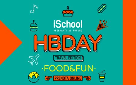 iSchool festeggia 7 anni con un evento food a tema viaggio