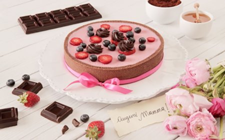 Dai Maestri Cioccolatieri Perugina la cheesecake per la festa della mamma