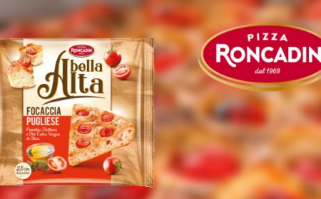 Roncadin introduce la focaccia pugliese nella sua gamma con "Bella Alta"