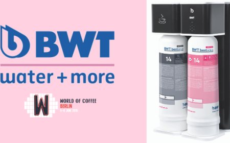 BWT water+more: l’acqua ideale per il caffè perfetto al World of Coffee 2019