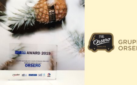 Orsero premiata agli MF AIM Italia Awards per la crescita del fatturato