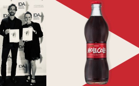 La bottiglia Molecola premiata all'International Design Award di Los Angeles