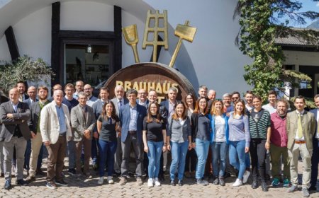 Birra FORST ha ospitato la visita tecnica di AITB