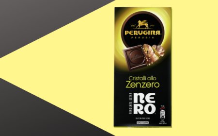 Perugina Nero Cristalli allo Zenzero: la tradizione incontra i superfood