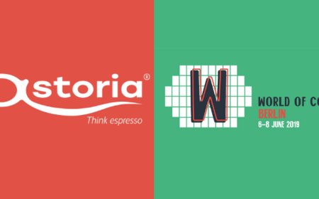 Astoria con Storm al World of Coffee di Berlino