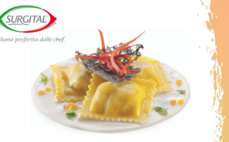 Surgital racchiude le migliori materie prime nel suo nuovo "Raviolo Sardo"