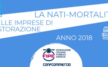 Fipe annuncia la nati-mortalità delle imprese delle ristorazione al 2018