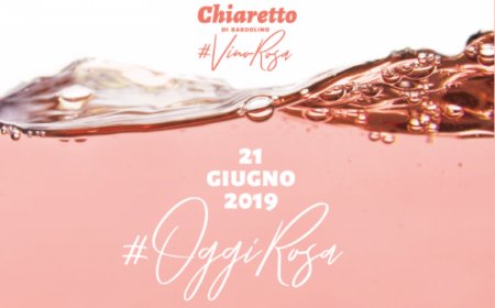Chiaretto di Bardolino brinda all'estate con #OggiRosa