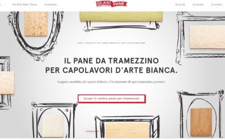 Glaxi Pane lancia il nuovo sito web: essenziale e semplice da usare