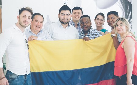 Bazzara Espresso riceve in visita un gruppo di imprenditori colombiani