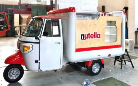 Ape Car e Nutella: quando il design incontra un gusto inconfondibile