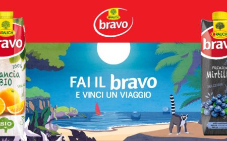 "Fai il Bravo": la nuova campagna estiva di SG Company per i succhi Bravo Rauch