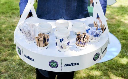Lavazza per il nono anno consecutivo sarà il caffè di Wimbledon