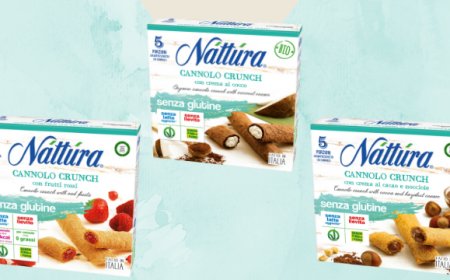 Cannolo Crunch di Náttúra: tutto il gusto nello snack "free from"
