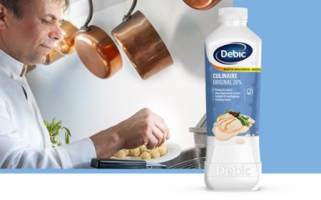 Debic e Luca Montersino per un ricettario che valorizzi la nuova panna Culinaire Original