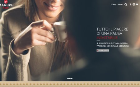 Online il nuovo sito di Manuel Caffè