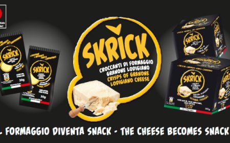 Skrick: lo snack salato di Olympia srl con il 100% di formaggio italiano