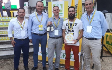 Il Birrificio contadino Cascina Motta premiato con l'Oscar Green di Coldiretti
