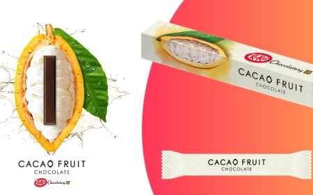 KitKat "Cacao Fruit Chocolate": il primo cioccolato fondente 70% senza zucchero