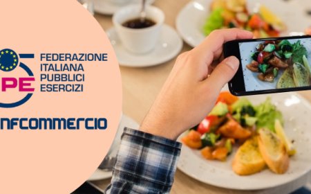 FIPE: è il cibo l'argomento più chiacchierato e fotografato in vacanza