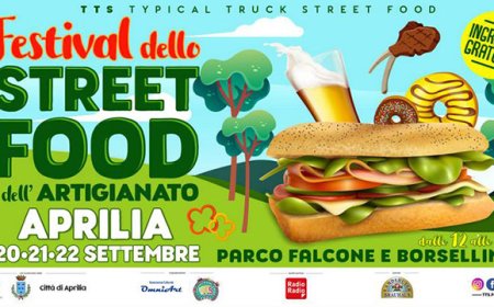 Tutto pronto per il Festival Street Food e Artigianato di Aprilia di TTS-FOOD