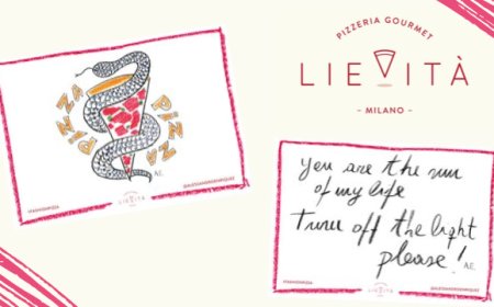 Fashion Week: Lievità Pizzeria Gourmet celebra la creatività con lo stilista Alessandro Enriquez